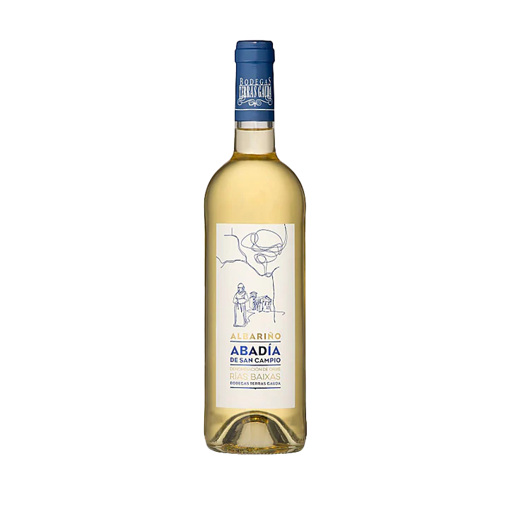 Albarino Abadia de San Campio, Bodegas Terras Gauda, Rias Biaxas, Galicia 2023