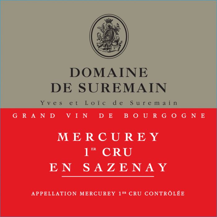 Mercurey Rouge 1er Cru ‘En Sazenay’ Domaine De Suremain 2019/20/21