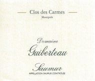 Saumur Blanc "Clos de Carmes" Domaines Guiberteau 2019