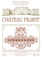 Château Filhot, 2ème Cru Calssé Sauternes, Bordeaux 2015 (37.5cl)