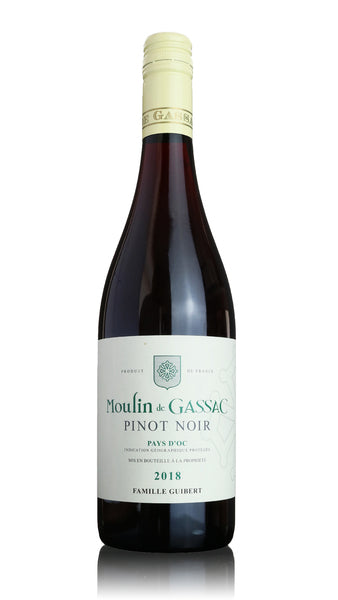 Pinot Noir Moulin de Gassac , Famille Guibert, Haute Valleé du Gassac 2022