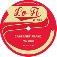 Cabernet Franc Lo-Fi wines, Santa Barbara 2023