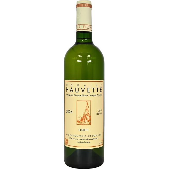 Clairette IGP Alpilles Blanc, Domaine Hauvette,  Les Baux de Provence 2024