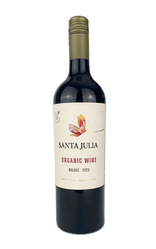 Malbec Organica Santa Julia, Familia Zuccardi, Organic Mendoza 2024
