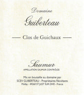 Saumur Blanc 'Clos de Guichaux'  Domaine Guiberteau 2023 (PLEASE CONTACT US FOR AVIABILITY)