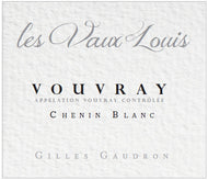 Vouvray "Les Vaux Louis" SEC Domaine Gilles Gaudron 2019
