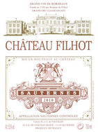 Château Filhot, 2ème Cru Calssé Sauternes, Bordeaux 2016 (37.5cl)