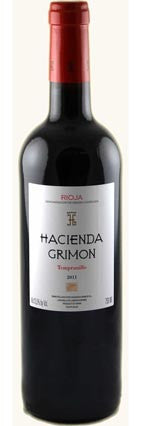 Rioja Tempranillo Hacienda Grimon 2021