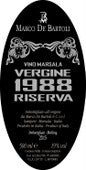 Marsala Vergine Riserva, Marco de Bartoli, Western Sicily 1988 (50cl)