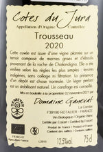Côtes du Jura Trousseau "Plein Sud" Jean-Francois Gavenat 2020 (PLEASE CONTACT US FOR AVAIBILITY)